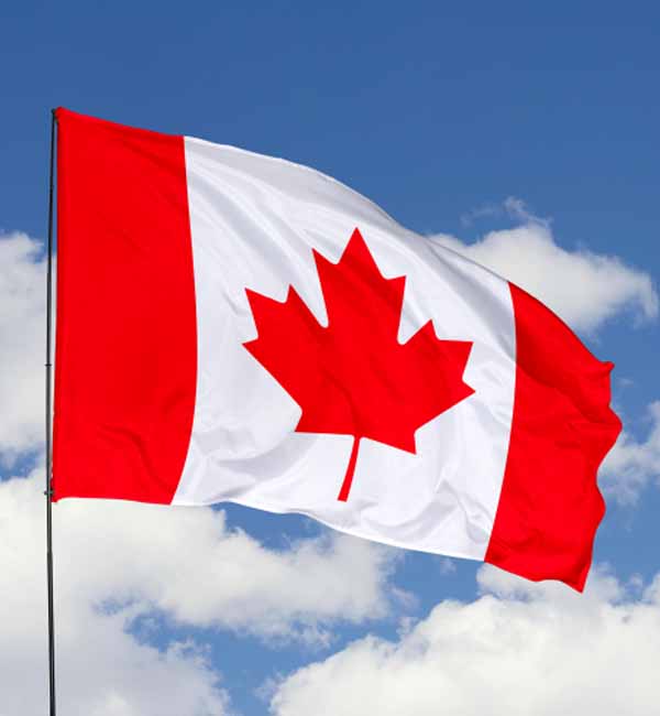 The Canadian flag (Maple Leaf)  company registration